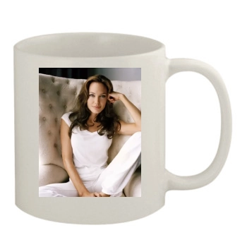 Angelina Jolie 11oz White Mug