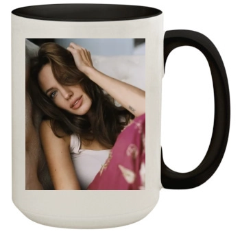 Angelina Jolie 15oz Colored Inner & Handle Mug