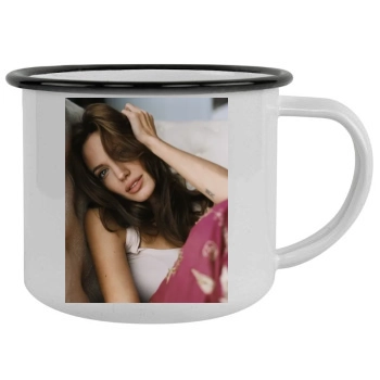 Angelina Jolie Camping Mug