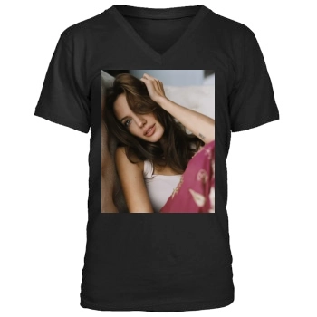 Angelina Jolie Men's V-Neck T-Shirt