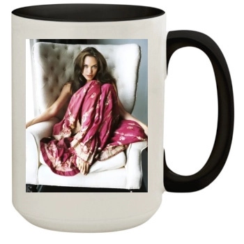 Angelina Jolie 15oz Colored Inner & Handle Mug