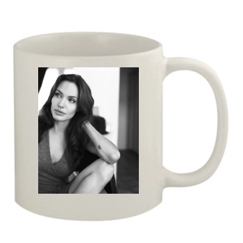 Angelina Jolie 11oz White Mug