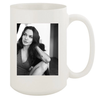 Angelina Jolie 15oz White Mug