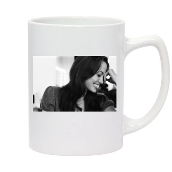 Angelina Jolie 14oz White Statesman Mug