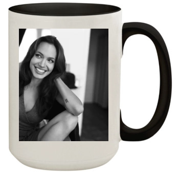 Angelina Jolie 15oz Colored Inner & Handle Mug