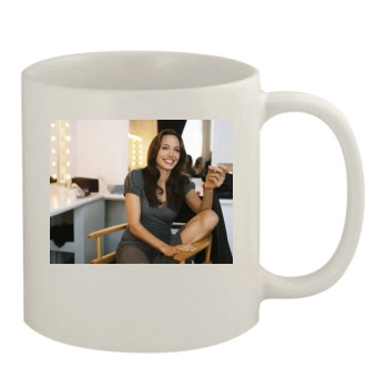 Angelina Jolie 11oz White Mug