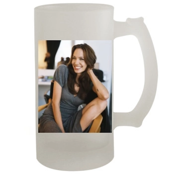 Angelina Jolie 16oz Frosted Beer Stein