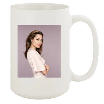 Angelina Jolie 15oz White Mug