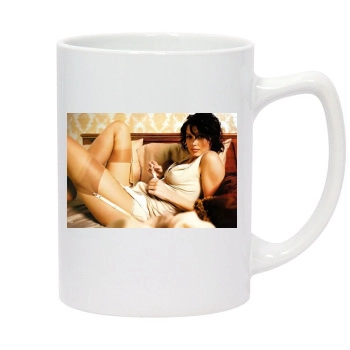 Bridget Moynahan 14oz White Statesman Mug