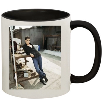 Bridget Moynahan 11oz Colored Inner & Handle Mug