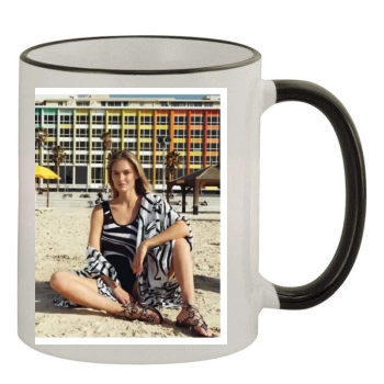 Bar Refaeli 11oz Colored Rim & Handle Mug