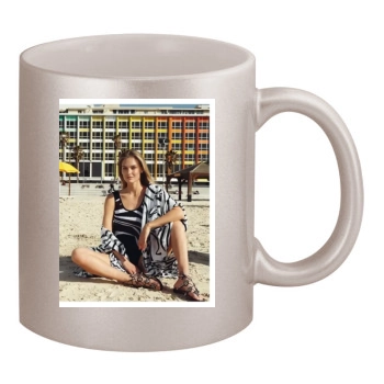 Bar Refaeli 11oz Metallic Silver Mug