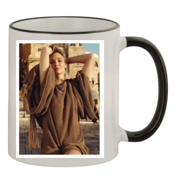 Bar Refaeli 11oz Colored Rim & Handle Mug