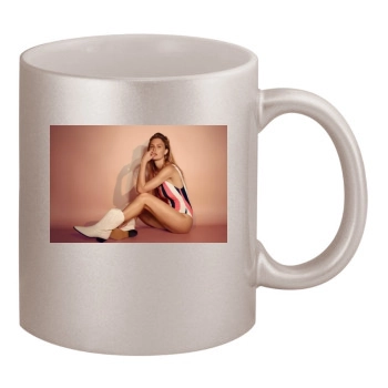 Bar Refaeli 11oz Metallic Silver Mug