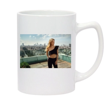 Bar Refaeli 14oz White Statesman Mug