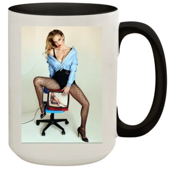 Bar Refaeli 15oz Colored Inner & Handle Mug