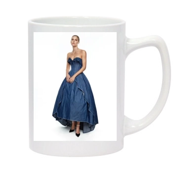 Bar Refaeli 14oz White Statesman Mug