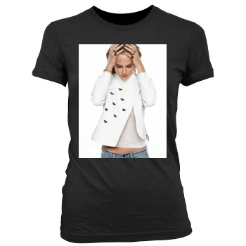 Bar Refaeli Women's Junior Cut Crewneck T-Shirt