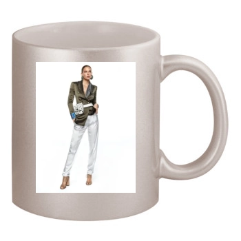 Bar Refaeli 11oz Metallic Silver Mug