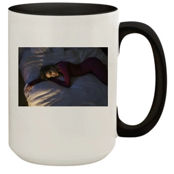 Barbara Palvin 15oz Colored Inner & Handle Mug