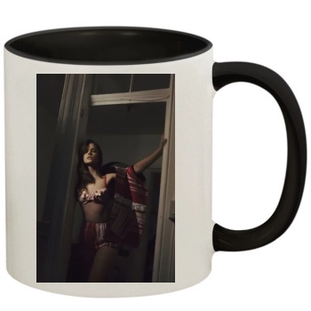 Barbara Palvin 11oz Colored Inner & Handle Mug