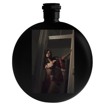 Barbara Palvin Round Flask