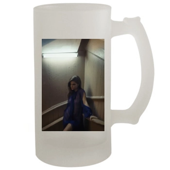 Barbara Palvin 16oz Frosted Beer Stein