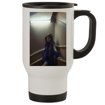 Barbara Palvin Stainless Steel Travel Mug