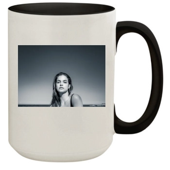 Barbara Palvin 15oz Colored Inner & Handle Mug