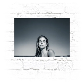 Barbara Palvin Metal Wall Art