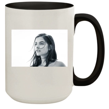 Barbara Palvin 15oz Colored Inner & Handle Mug