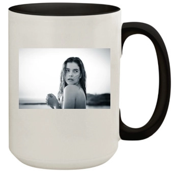 Barbara Palvin 15oz Colored Inner & Handle Mug