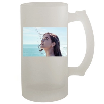 Barbara Palvin 16oz Frosted Beer Stein