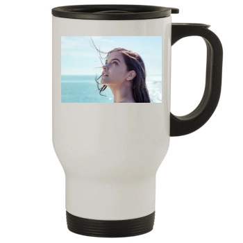 Barbara Palvin Stainless Steel Travel Mug