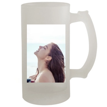 Barbara Palvin 16oz Frosted Beer Stein