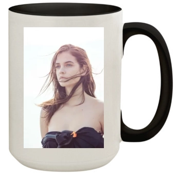 Barbara Palvin 15oz Colored Inner & Handle Mug