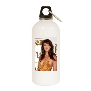 Brittany Brower White Water Bottle With Carabiner