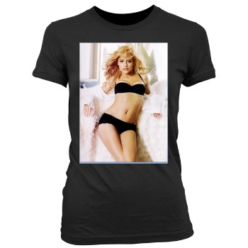 Brittany Murphy Women's Junior Cut Crewneck T-Shirt