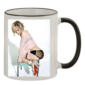 Brittany Murphy 11oz Colored Rim & Handle Mug