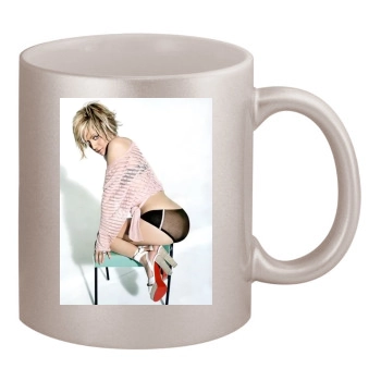 Brittany Murphy 11oz Metallic Silver Mug