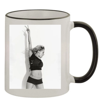 Brittany Murphy 11oz Colored Rim & Handle Mug