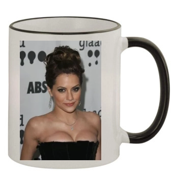 Brittany Murphy 11oz Colored Rim & Handle Mug