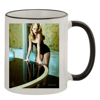 Blake Lively 11oz Colored Rim & Handle Mug