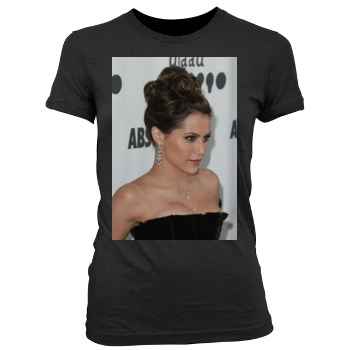 Brittany Murphy Women's Junior Cut Crewneck T-Shirt