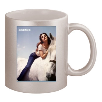 Brittany Murphy 11oz Metallic Silver Mug