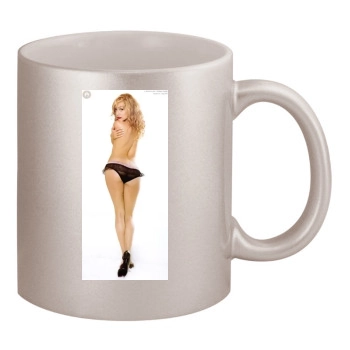 Brittany Murphy 11oz Metallic Silver Mug