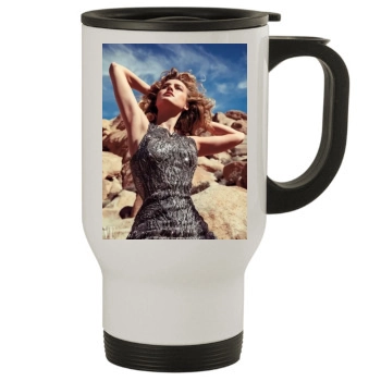 Brie Larson Stainless Steel Travel Mug