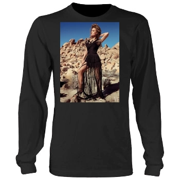 Brie Larson Men's Heavy Long Sleeve TShirt