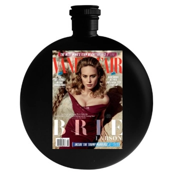 Brie Larson Round Flask