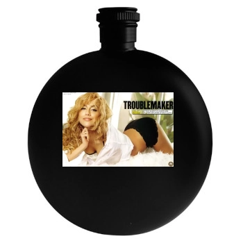 Brittany Murphy Round Flask